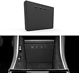 sentry 360 Einfach zu Installieren: Jeder kann in wenigen Minuten installieren. Perfekte Integration in die Tesla-Konsole, sauber und ordentlich, keine zusätzlichen USB-Splitter, Hubs, USB-A-zu-USB-C-Konverter erforderlich.