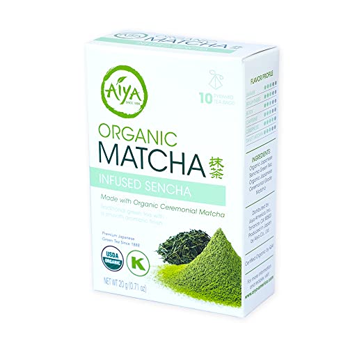 Té verde orgánico matcha infusionado 10 unidades miniatura 1