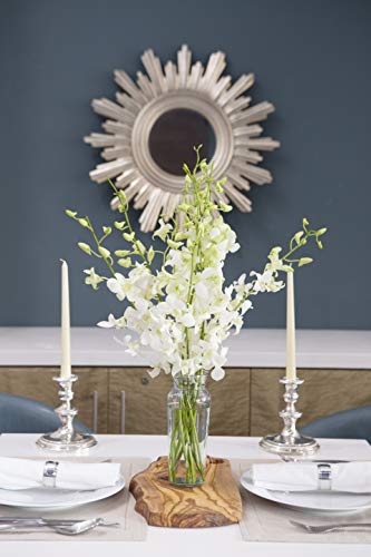 Image of KaBloom-10 White Orchid Bouquet,Flowers for Valentine, Mother's Day