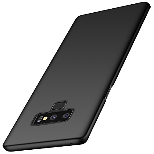 Arkour Compatible with Samsung Galaxy Note 9 Case, [Ultra-Thin & Lightweight] Matte Texture Hard Plastic Stylish Protective Slim Cover for Samsung Galaxy Note 9 (Black)