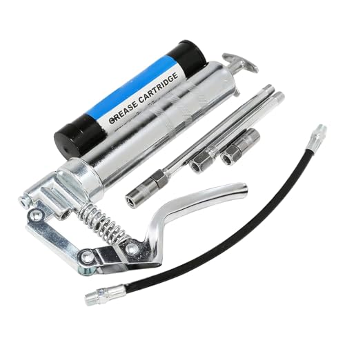 Dapetz ® Mini Pistol Grip Manual Grease Gun Set with Grease Cartridges Suitable for Chassis - Universal Joint and General Purpose Greasing Applications, Ideal for Areas Difficult to Reach