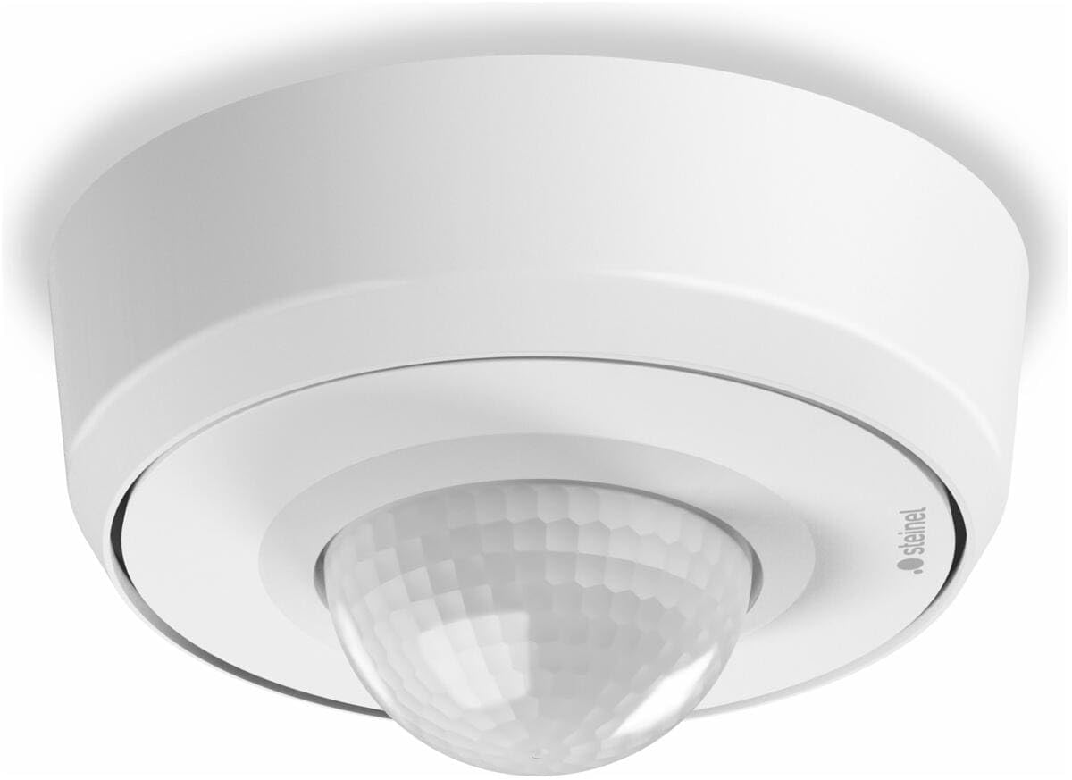 Steinel Rilevatore di movimento PD IR 4360-24 COM1 bianco - 360° con portata di 24 m | Montaggio a parete | IP54 | 7,5 m
