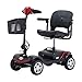 FC-LY Sedia a rotelle elettrica a 4 Ruote per Anziani Adulti - Pieghevole Mobility Mobility Scooter - Potenza a Lunga Portata Batteria estesa con Caricabatterie e Cestino