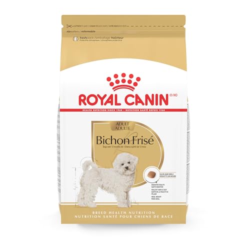 Royal Canin Breed Health Nutrition Bichon Frise Adult Dry Dog Food, 3 lb Bag
