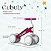 Cubuly Pink Baby Balance Bike for 1-3 Year Old Boy Girl Gifts, 12-36 Month Toddler Balance Bike, No Pedal Soft Seat First Ride on Toys for Toddler 1-3- Easy to Assemble- Video Guide Included