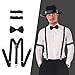 Osznmmg 1920s Mens Costume Accessories 20s Costumes Gangster Roaring Accessories vintage 1920S accessories for men mens gatsby costume 1920s for Party Cosplay