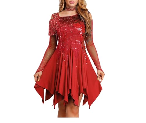 Robe de danse latine confortable qui sublime vos mouvements sans aucune gêne
