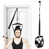 Zervikales Nacken-Traktionsgerät, professionelles Over-the-Tür-Haltungskorrektor Zervikales Traktionsgerät für Nackenstretcher, Rückenstretcher, Nackenschmerzen, Arthritis, Bandscheibenvorwölbung und