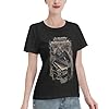Women's Amon Band Am*ărth Shirt Cotton Graphic Tee Comfortable Casual Short Sleeve T-Shirt for Everyday Wear Black M #1
