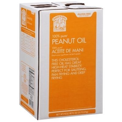 Bakers & Chefs 100% Pure Peanut Oil - 35 Lbs by Bakers & Chefs