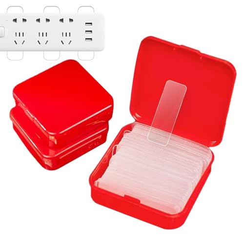 Cinta de doble cara, 3 paquetes de fuertes pegadizos, adhesivo de doble cara extraíble, para madera, papel, azulejos, muebles, cartel, panel, cartel, manualidades, scrapbooking