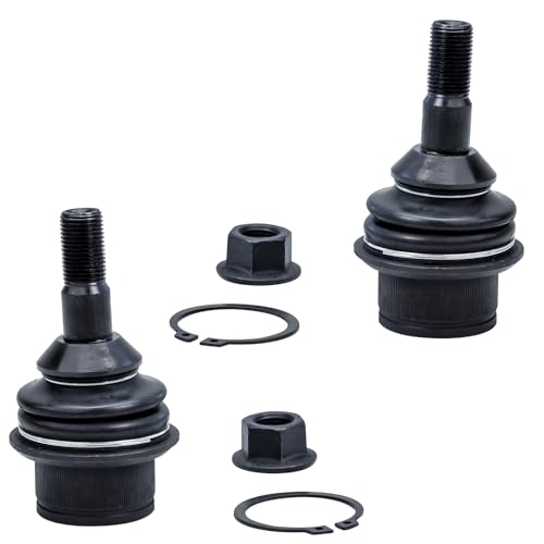 Image of Detroit Axle - 8pc Front End Kit for 2016-2020 Dodge Durango Grand Cherokee, 2 Upper Control Arms with Ball Joint 2 Outer Tie Rods 2 Lower Ball Joints 2 Sway Bars 2017 2018 2019 Replacement
