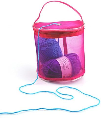 Mesh Bag Portable Crochet Thread Storage Organizer Tote Muranba