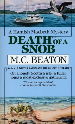 Death of a Snob (Hamish Macbeth Mysteries, No. 6) 0804109125 Book Cover