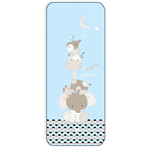 Colchoneta Silla Paseo Universal Transpirable "Zoo Azul" Cover