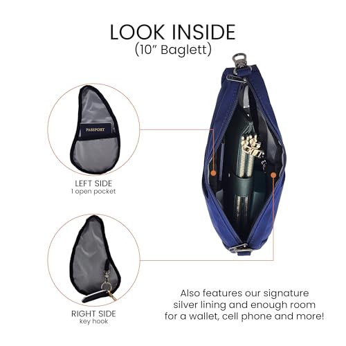 Image of AmeriBag Healthy Back Bag 10 inch Nylon Crossbody Sling Baglett