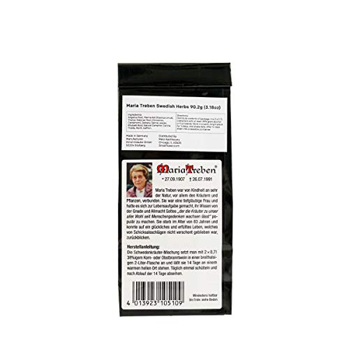 Small Swedish Bitters by Maria Treben 11 herbs