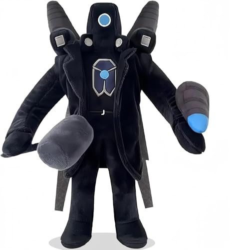 Amanhand Toilet Titan Speaker Man Figure Plush, 25cm Upgrade Titan Speakerman Bosses Plush Doll, Cameraman, Tv Man Plushies Toys Collectible Gifts (Upgrade Titan Cameraman)