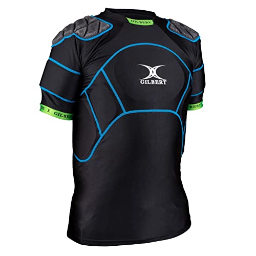 2022 Gilbert Rugby XP500 Junior Body Armour Shoulder Pads (Large Boys)