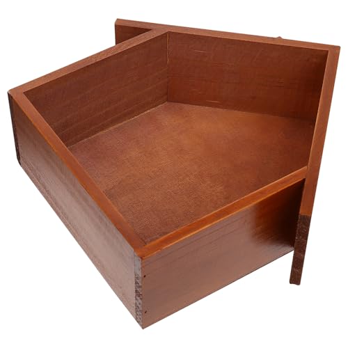 RORPOIR 1pieza Estantería de Pared Infantil con Diseño de Casita Adorable Madera Natural Estante Flotante para Almacenaje y Embellecimiento de Habitaciones