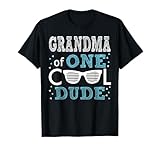 Grandma of One Cool Dude - Funny Birthday Boy Cool T-Shirt