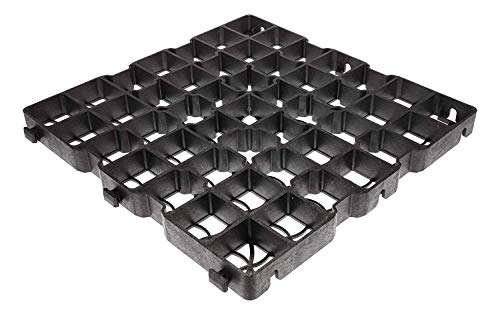 Preisvergleich Produktbild Land-Grid 40LG Rasengitter Paddockplatten 50x50x4 cm Paddockplatte Rasengitterplatten (4m²)