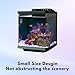 Miofis Aquarium Magnetic Brush Fish Tank Glass Cleaner for Max 4/5 Inch Thick Glass Support Fresh & Marine Aquariums up to 120 Gallons (Not for Acrylic & Plastic Tanks) (STD)