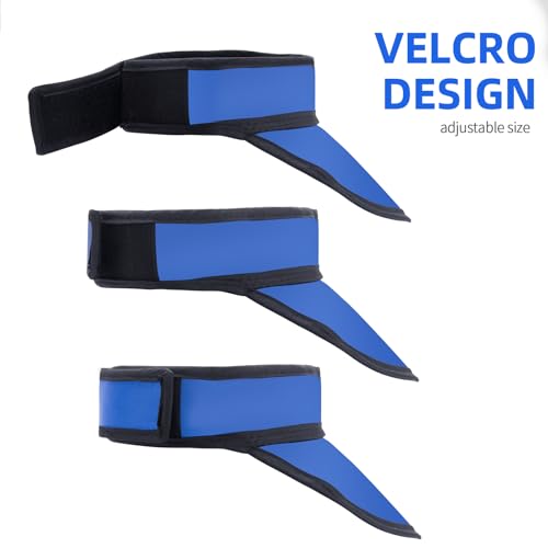 LVCHEN Dental Lead Thyroid Shield Collar 0.5mmPb - Leichter Bleischutz für Krankenhäuser Labore Pflegeheime Erwachsene Unisex (Blau)