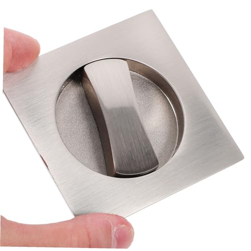Candado de Puerta Empotrada de Bolsillo Angoily con Llave Doble, Cerradura de Privacidad, Fácil Instalación DIY miniatura 4