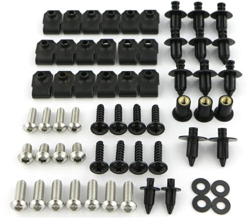 Kit complet de vis et clips carenage moto pour Suzuki AN400 Burgman 2002-2018
