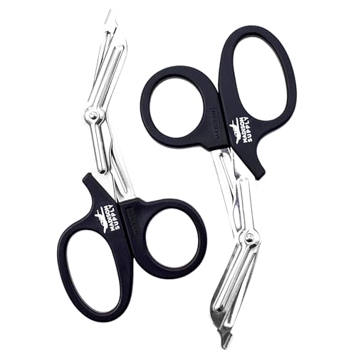 Image of Madison Supply - Medical Scissors (BlackHandle /Stainless Blades)