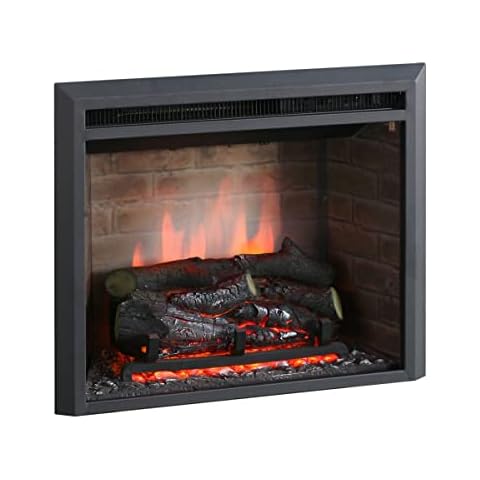 Chimenea eléctrica RICHEN Calida 23" con efecto de llama 3D Cover