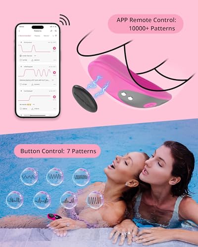 Image of LOVENSE Ferri Wearable Magnetic Panty Vibrator for Women + LOVENSE Personal Lubricant Privacy Water-Based lube Non-Sticky Lubrication for Men, Women and Couples