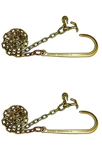 Massage Pen-Hammerhead Hook Wrecker Tow Truck Chain, Grade 70 (One Pair) L8