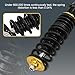 JDMSPEED New Gold Coilover Suspension Replacement For Volkswagen Golf Mk4 Coilovers 2WD Only A4 1998-2005