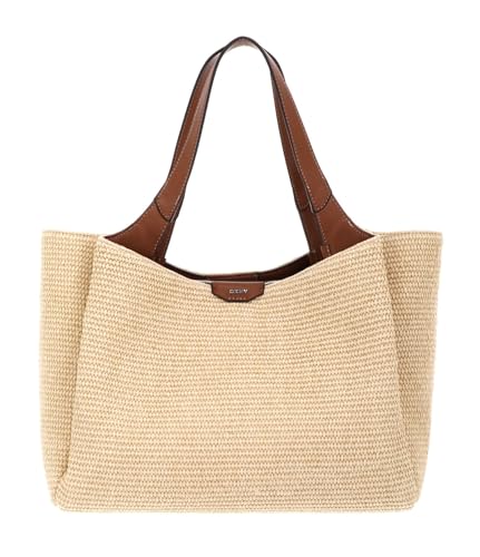 Sac &agrave; &eacute;paule DKNY Willa grand format beige l'accessoire tendance chic