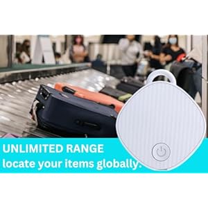 Unlimited range gps tracking device item locator for car purse pet key work with apple findmy no 3rd app needed black   cucciolini doodles