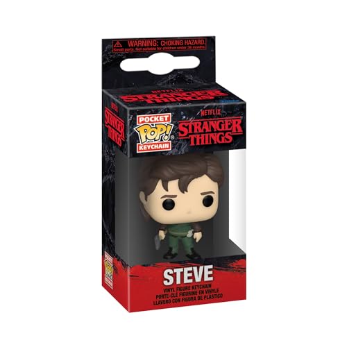 Funko POP! Keychain: Stranger Things, Robin Novelty Keyring, Collectable Mini Figure, Stocking Filler, Gift Idea - Image 2