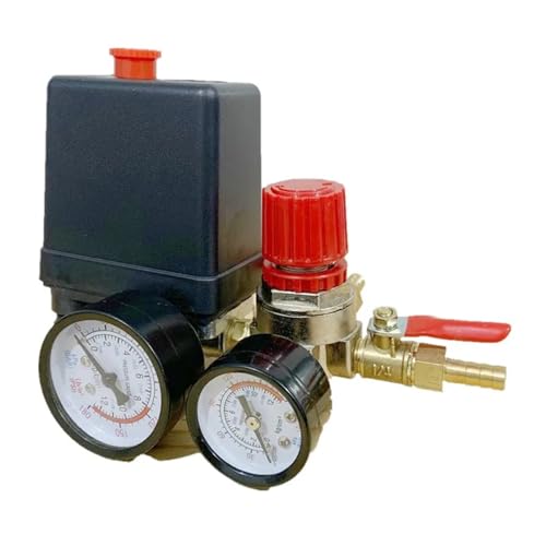 Support pressostat compresseur air avec robinet à bille complet
