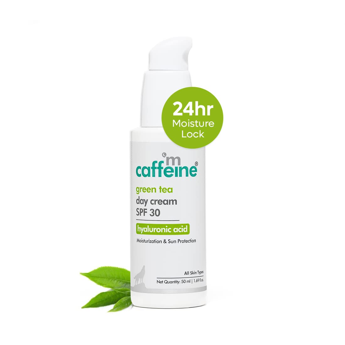 mCaffeine Day Cream For Women with SPF 30 PA++ | With Vitamin C, Hyaluronic Acid & Green Tea for 24hr Moisturization & 12hr Sun Protection |…