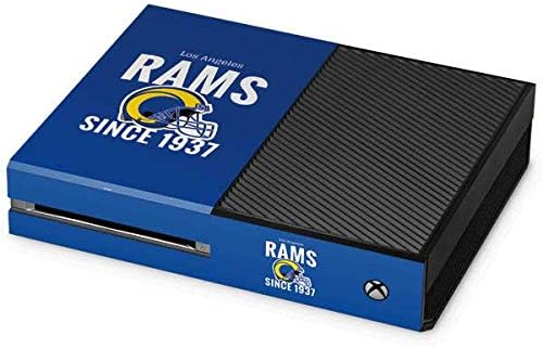 Skinit Decal Gaming Skin Compatible with Xbox One Console - Officially Licensed NFL Los Angeles Rams Helmet Design