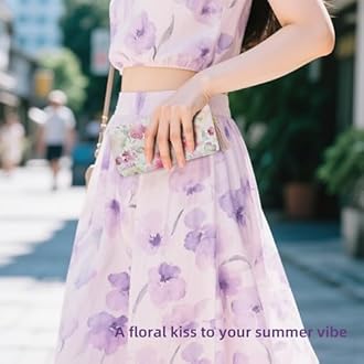 Pomelo Best Women Wallets RFID Ladies Purses with Multiple Card Slots and Roomy Compartment