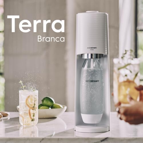 SodaStream Terra Sparkling Water Maker Machine, White 10