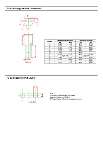 Chanzon SS8550-TO-92-100 To-92 Pnp Power Bjt Bipolar Junction Transistor thumb #4