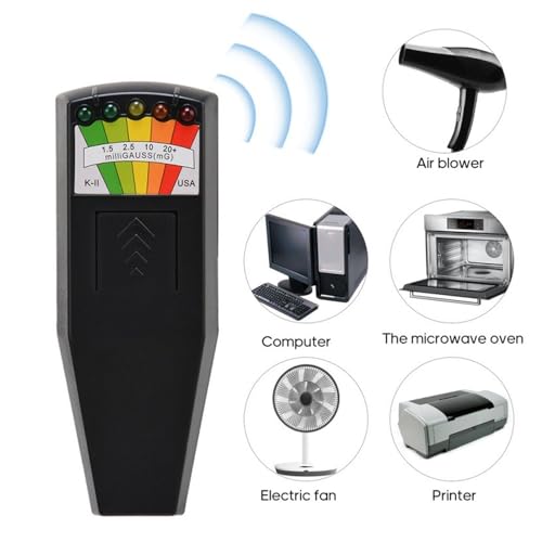 Medidor EMF Detector de Campo Electromagnético LED miniatura 6