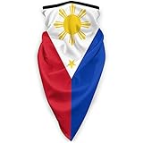 Philippines Flag Face Mask Bandana Neck Gaiter Balaclava Scarf Breathable Face Cover Dust Windproof...