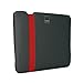 Acme Made Skinny Sleeve Ultra-thin Padded Case for Apple MacBook Air 11” and other 11” Laptops StretchShell Neoprene (Grey/Orange) AM36797 fits Apple MacBook Air 11"