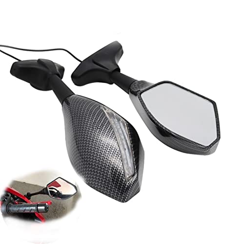 Espejos Retrovisores Laterales de Motocicleta para Kawasaki Ninja ZX10R y ZX6R