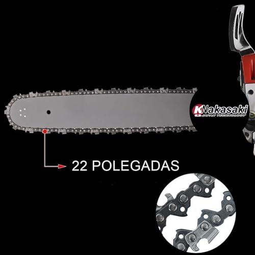 Motoserra Profissional Gasolina 78cc Muito Potente Sabre Moto Serra 22 Polegadas Motosserra
