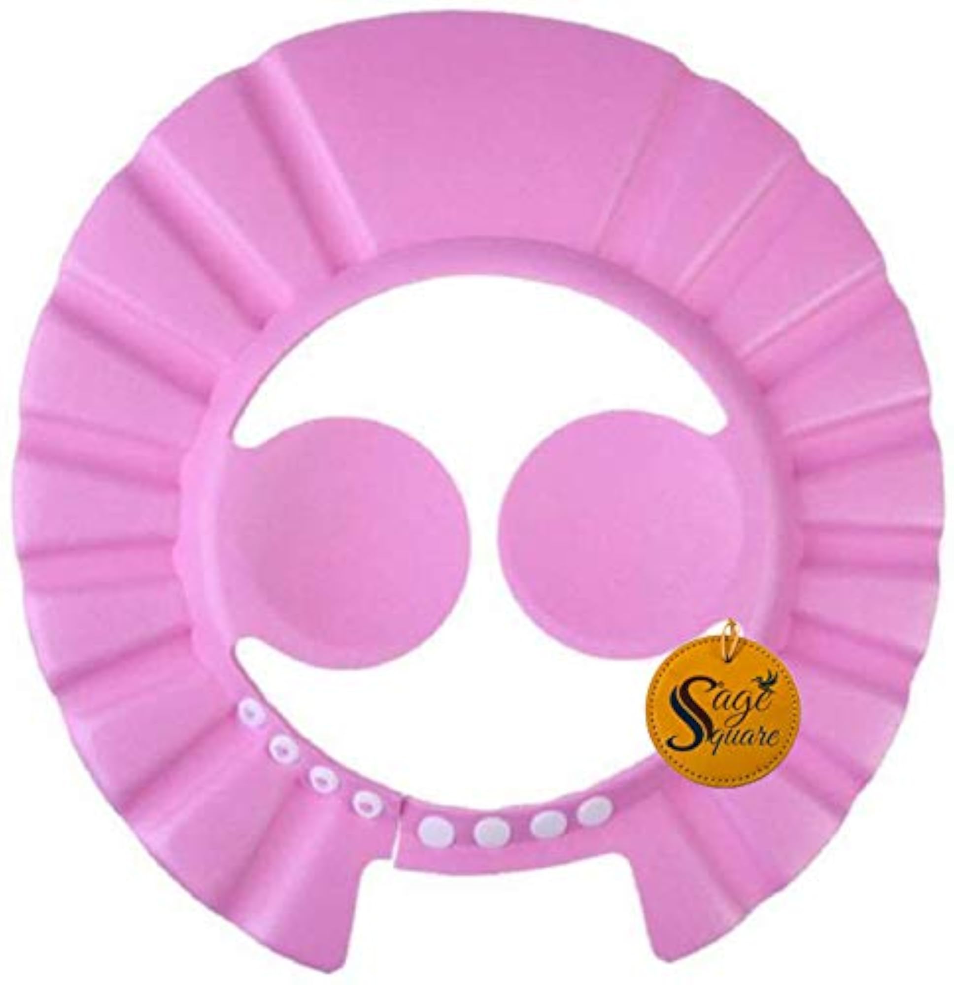Adjustable Baby Shower Cap with Ear Protector, Pack of 2